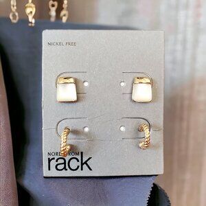 NORDSTROM RACK 2 Pc Earring Set